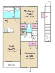 ihana gardenA棟の物件間取画像